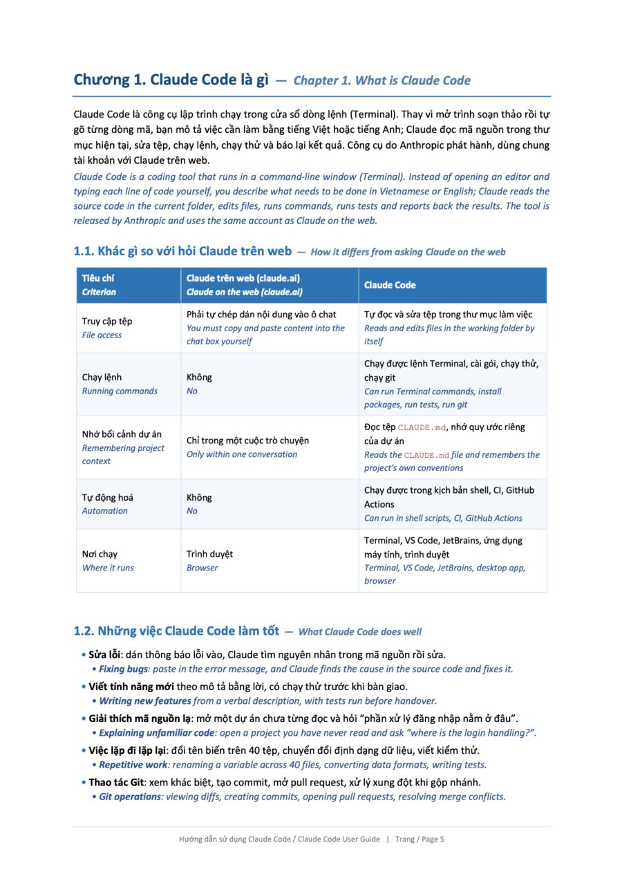 Hướng dẫn sử dụng Claude Code — Việt/Anh — Trang 5