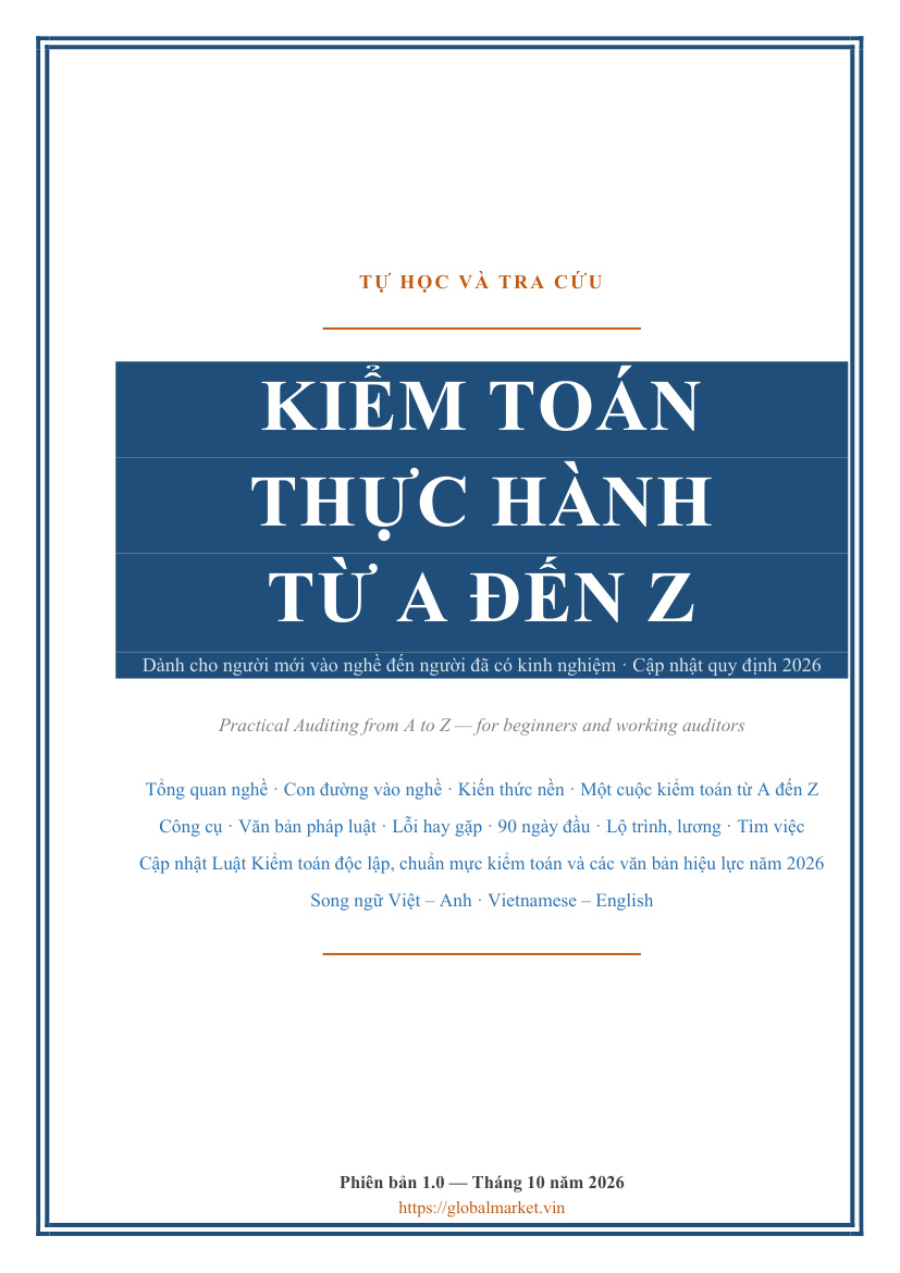 Kiểm toán thực hành từ A đến Z — Việt/Anh